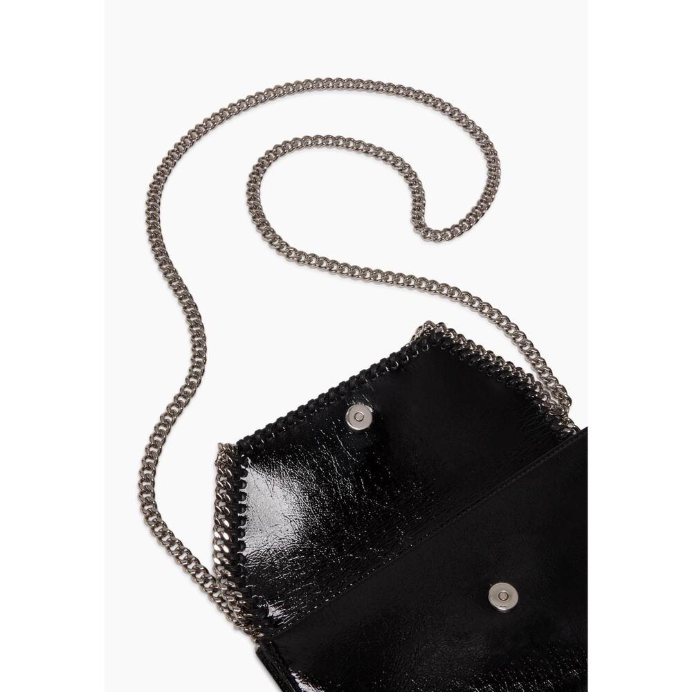 Stella McCartney Fabella Crinkle Faux Leather Crossbody Bag – NWT - Picture 3 of 11